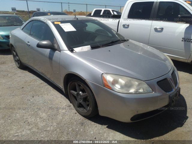 1G2ZH36N184112478 - 2008 PONTIAC G6 GT Silver photo 1