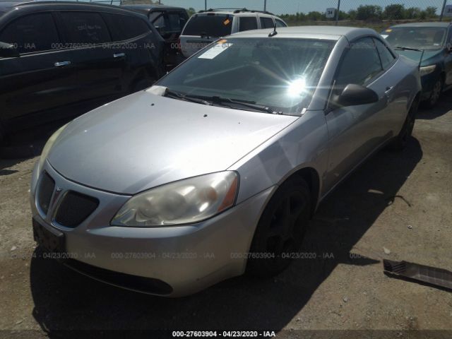 1G2ZH36N184112478 - 2008 PONTIAC G6 GT Silver photo 2