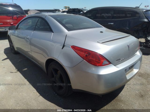 1G2ZH36N184112478 - 2008 PONTIAC G6 GT Silver photo 3