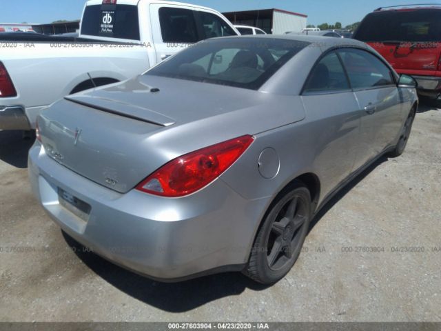 1G2ZH36N184112478 - 2008 PONTIAC G6 GT Silver photo 4