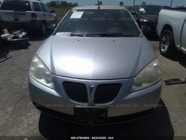 1G2ZH36N184112478 - 2008 PONTIAC G6 GT Silver photo 6