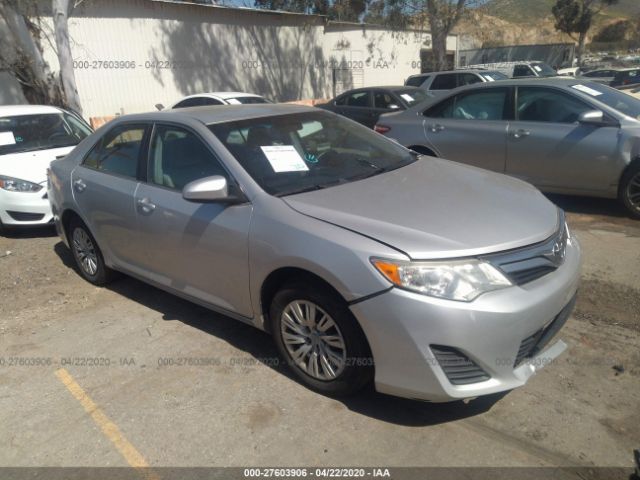 4T4BF1FK2CR269217 - 2012 TOYOTA CAMRY SE/LE/XLE Silver photo 1