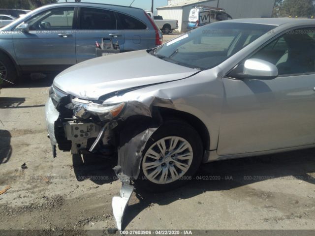 4T4BF1FK2CR269217 - 2012 TOYOTA CAMRY SE/LE/XLE Silver photo 6