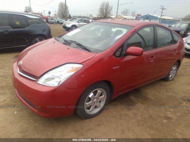 JTDKB20U463136155 - 2006 TOYOTA PRIUS  Red photo 2