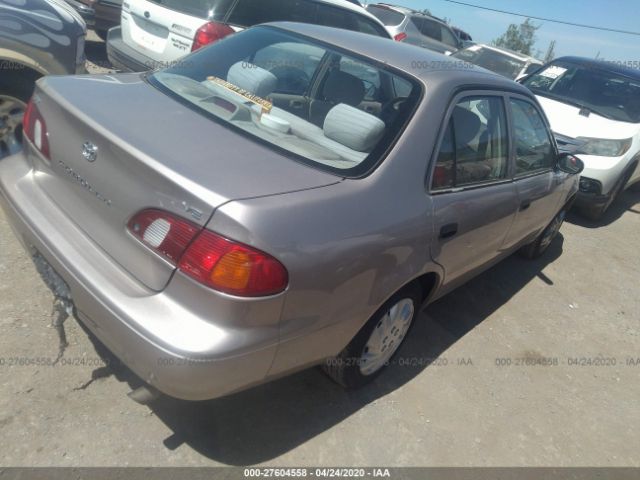 1NXBR12E4WZ126677 - 1998 TOYOTA COROLLA VE/CE/LE 金色 照片 4
