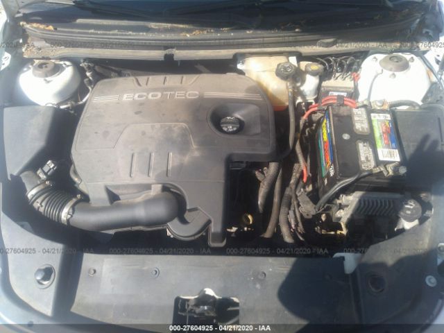 1G1ZE5E0XA4126352 - 2010 CHEVROLET MALIBU LTZ თეთრი ფოტო 10