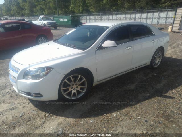1G1ZE5E0XA4126352 - 2010 CHEVROLET MALIBU LTZ თეთრი ფოტო 2