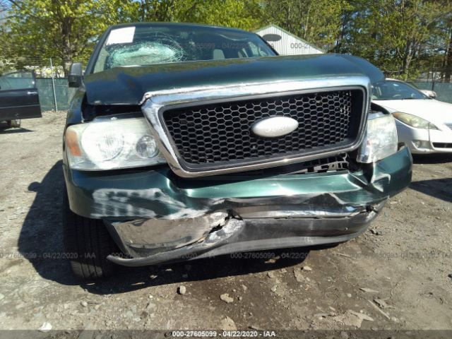 1FTRF12W17NA47905 - 2007 FORD F150  Green photo 6