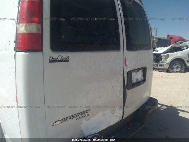 1GCSGAFX6D1176937 - 2013 CHEVROLET EXPRESS G1500  White photo 6