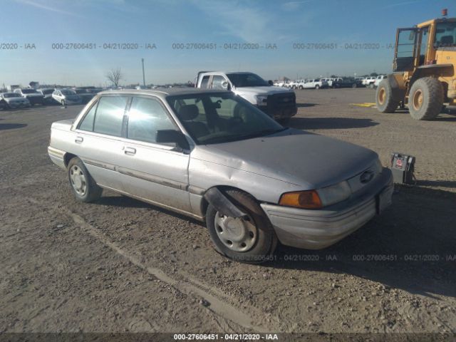 3FASP13J4SR197486 - 1995 FORD ESCORT LX/SPORT Gray photo 1