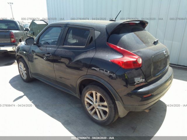 JN8AF5MR7BT015402 - 2011 NISSAN JUKE S/SV/SL Black photo 3