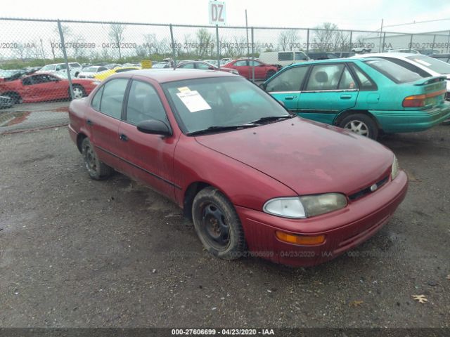 1Y1SK5362RZ063587 - 1994 GEO PRIZM LSI Burgundy photo 1