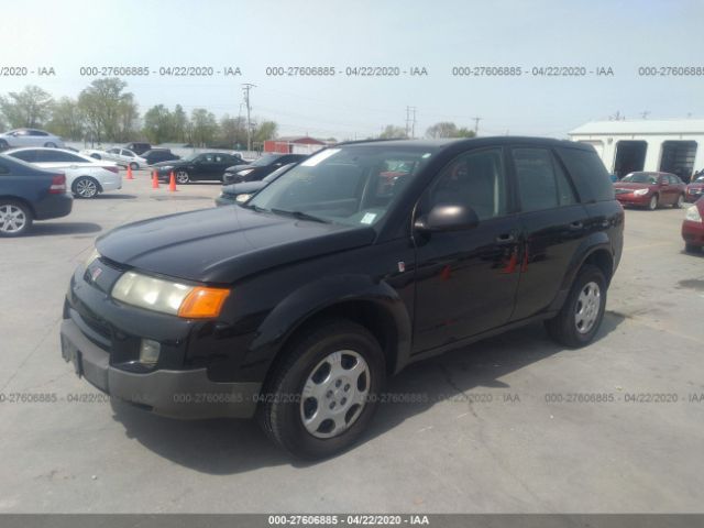 5GZCZ43D73S812489 - 2003 SATURN VUE  Black photo 2