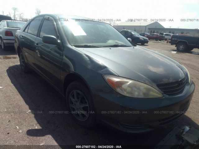 4T1BB32K92B538231 - 2002 TOYOTA CAMRY LE/XLE/SE Green photo 1