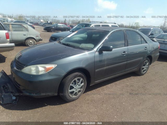 4T1BB32K92B538231 - 2002 TOYOTA CAMRY LE/XLE/SE Green photo 2