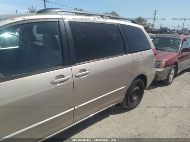 5TDZA23C04S153681 - 2004 TOYOTA SIENNA CE/LE Champagne photo 6