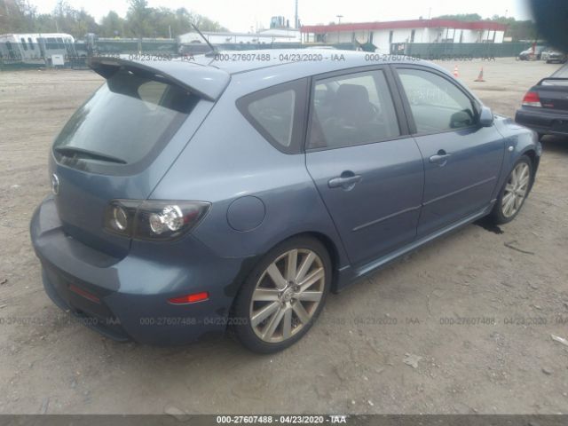 JM1BK34L771712583 - 2007 MAZDA SPEED 3 Gray photo 4