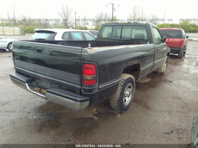 1B7HC16Y7TS521545 - 1996 DODGE RAM 1500  Green photo 4