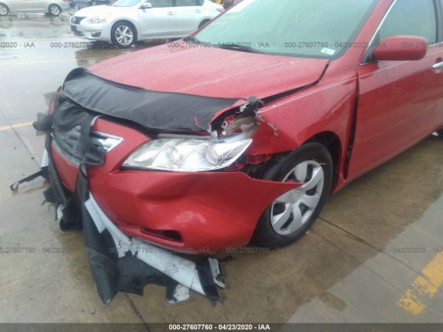 4T1BE46K57U153174 - 2007 TOYOTA CAMRY CE/LE/XLE/SE Red photo 6