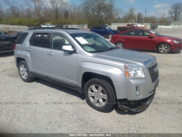 2GKFLWEK8E6378097 - 2014 GMC TERRAIN SLE Silver photo 1