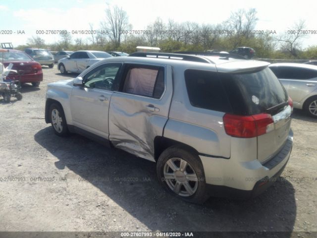 2GKFLWEK8E6378097 - 2014 GMC TERRAIN SLE Silver photo 3