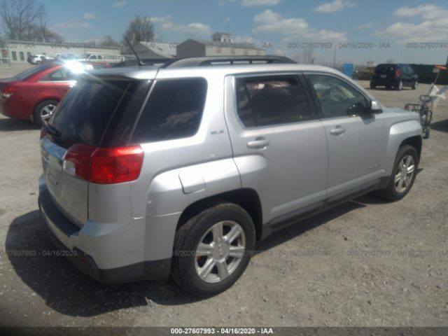 2GKFLWEK8E6378097 - 2014 GMC TERRAIN SLE Silver photo 4