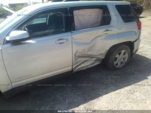 2GKFLWEK8E6378097 - 2014 GMC TERRAIN SLE Silver photo 6