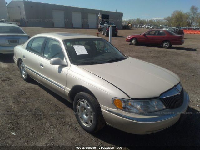 1LNHM97VX2Y664156 - 2002 LINCOLN CONTINENTAL  Tan photo 1