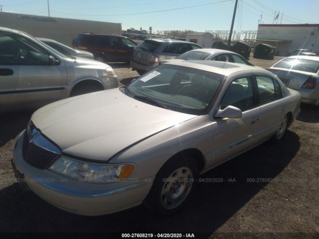 1LNHM97VX2Y664156 - 2002 LINCOLN CONTINENTAL  Tan photo 2