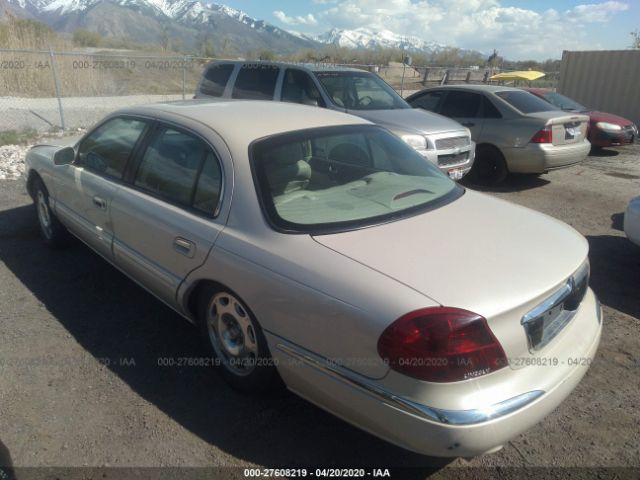 1LNHM97VX2Y664156 - 2002 LINCOLN CONTINENTAL  Tan photo 3