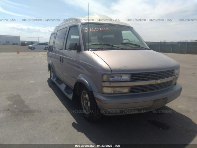 1GBDM19W7YB206620 - 2000 CHEVROLET ASTRO  Silver photo 1