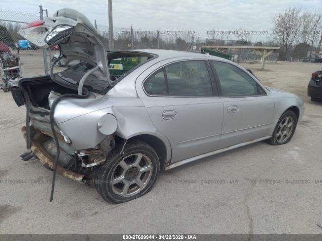 1G3NF52E24C110112 - 2004 OLDSMOBILE ALERO GLS Silver photo 4