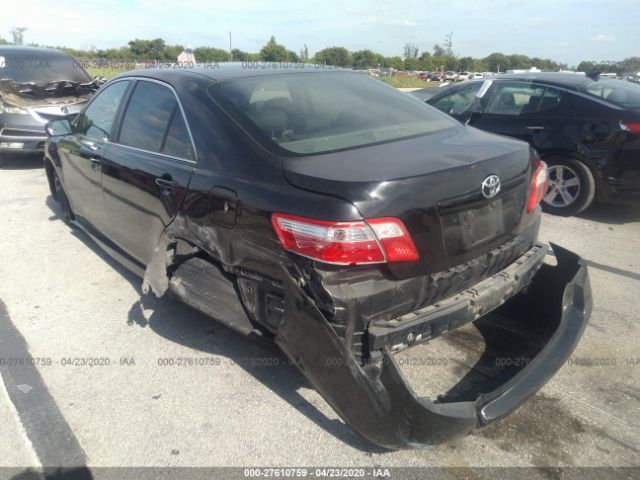 4T1BK46K18U069802 - 2008 TOYOTA CAMRY LE/XLE/SE Black photo 6