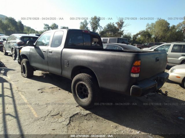 5TBRT34141S151272 - 2001 TOYOTA TUNDRA ACCESS CAB/ACCESS CAB SR5 Black photo 3