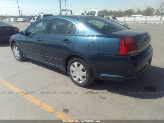 4A3AB36FX5E064467 - 2005 MITSUBISHI GALANT ES MEDIUM/LS MEDIUM Blue photo 3