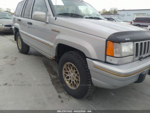 1J4GZ78S9SC674937 - 1995 JEEP GRAND CHEROKEE LIMITED/ORVIS Silver photo 6