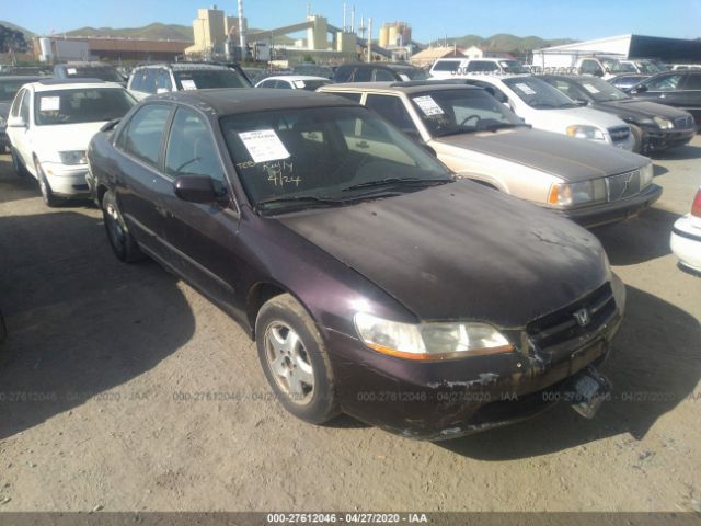 1HGCG1650XA025830 - 1999 HONDA ACCORD EX Purple photo 1