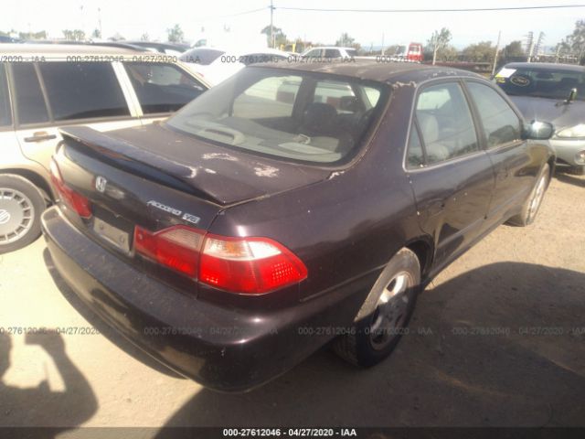 1HGCG1650XA025830 - 1999 HONDA ACCORD EX Purple photo 4