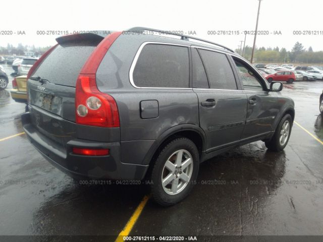 YV1CY592251162988 - 2005 VOLVO XC90  Black photo 4