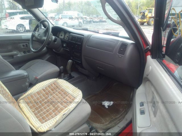 5TEHN72N61Z733564 - 2001 TOYOTA TACOMA DOUBLE CAB 红色 照片 5
