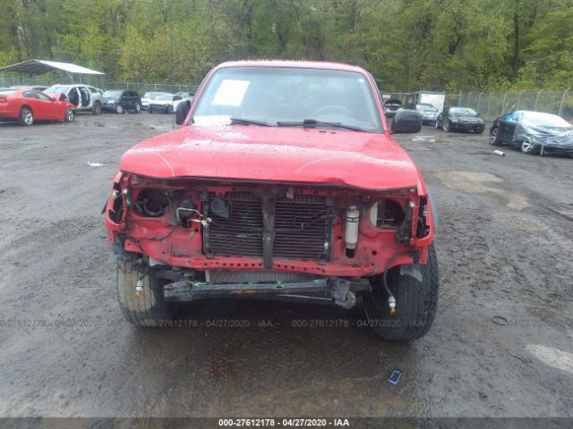 5TEHN72N61Z733564 - 2001 TOYOTA TACOMA DOUBLE CAB 红色 照片 6