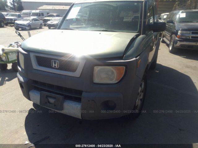 5J6YH285X3L052787 - 2003 HONDA ELEMENT EX Gray photo 6