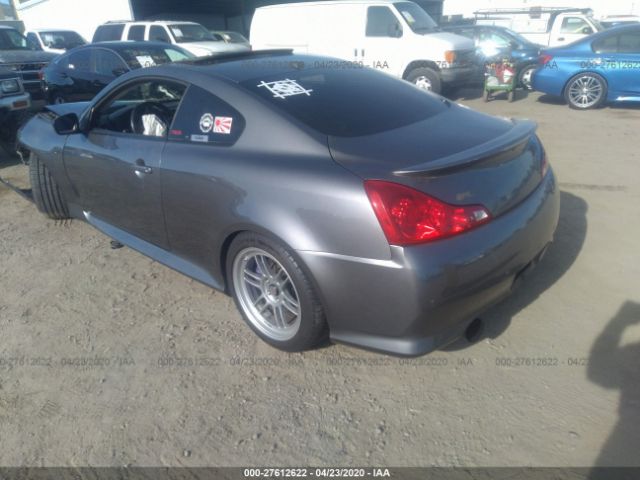 JN1CV6EK9BM214835 - 2011 INFINITI G37 SPORT Gray photo 3