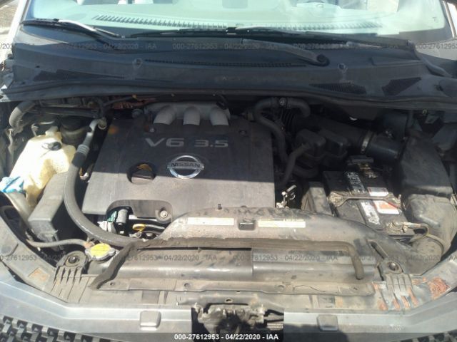 5N1BV28U24N357472 - 2004 NISSAN QUEST S/SE/SL Silver photo 10