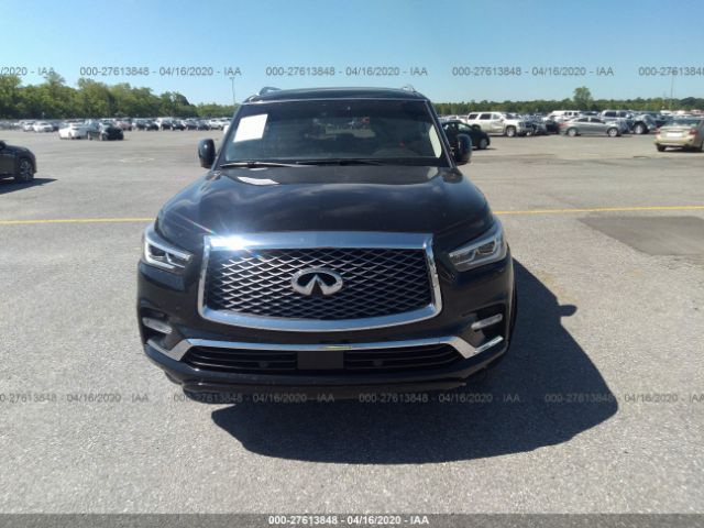 JN8AZ2NF8K9696824 - 2019 INFINITI QX80 LUXE Black photo 6