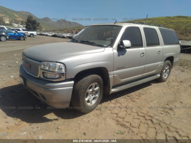 1GKFK66U56J146550 - 2006 GMC YUKON XL DENALI Silver photo 2