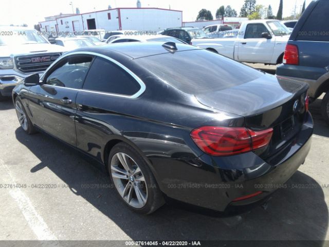 WBA4W7C50JAB87901 - 2018 BMW 440I  Black photo 3