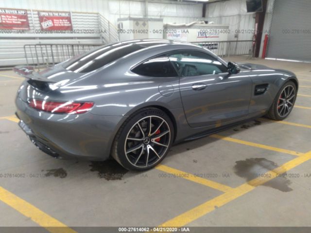 WDDYJAJA3GA000730 - 2016 MERCEDES-BENZ AMG GT S Gray photo 4