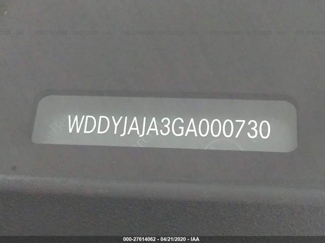 WDDYJAJA3GA000730 - 2016 MERCEDES-BENZ AMG GT S Gray photo 9