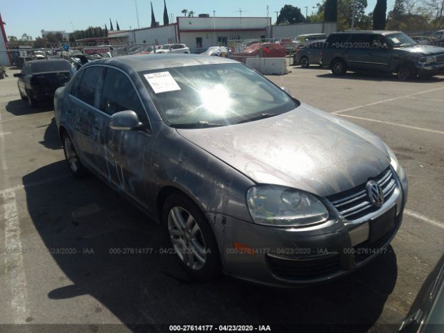 3VWEG71K07M138829 - 2007 VOLKSWAGEN JETTA WOLFSBURG Gray photo 1